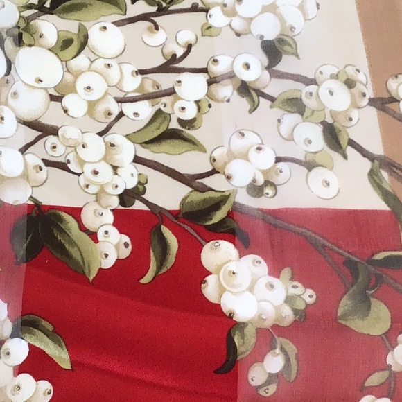 VALENTINO SILK SCARF - Picture 10 of 13